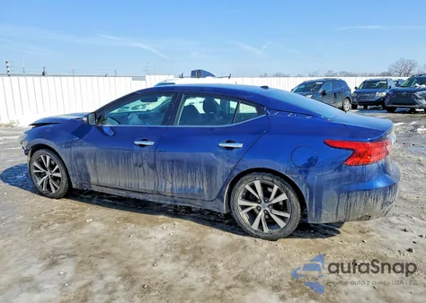 2017 Nissan Maxima 3.5S z USA, uszkodzony, nr VIN 1N4AA6APXHC450125